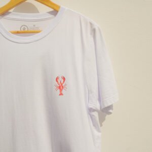 Camiseta Lagosta Branca